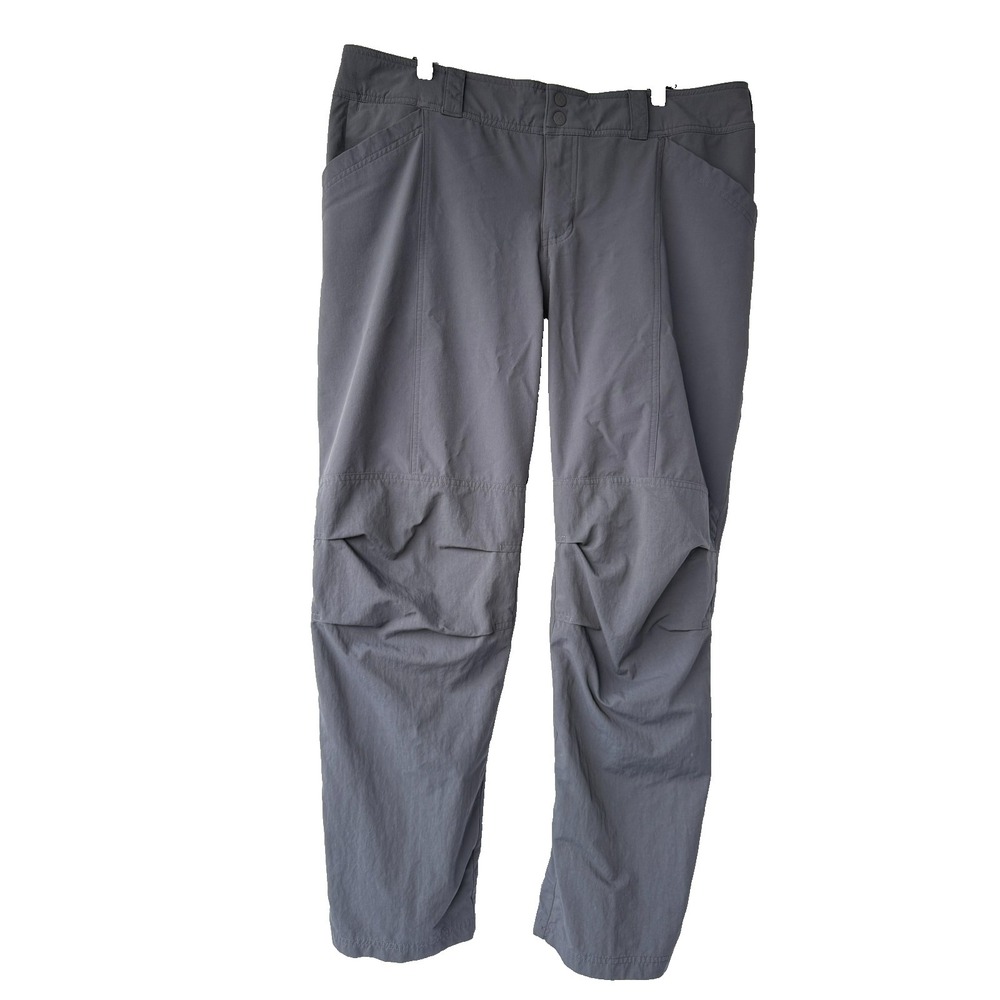 Rei Co-op Sahara Hiking Pants Women Size 16 Gray Gorpcore Utility Rugged Outdoor